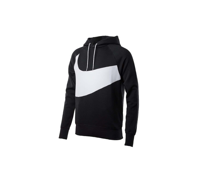 Чоловіче Худі Nike M NSW SWOOSH TCH FLC PO HD Чорний S (7dDD8222-010 S)