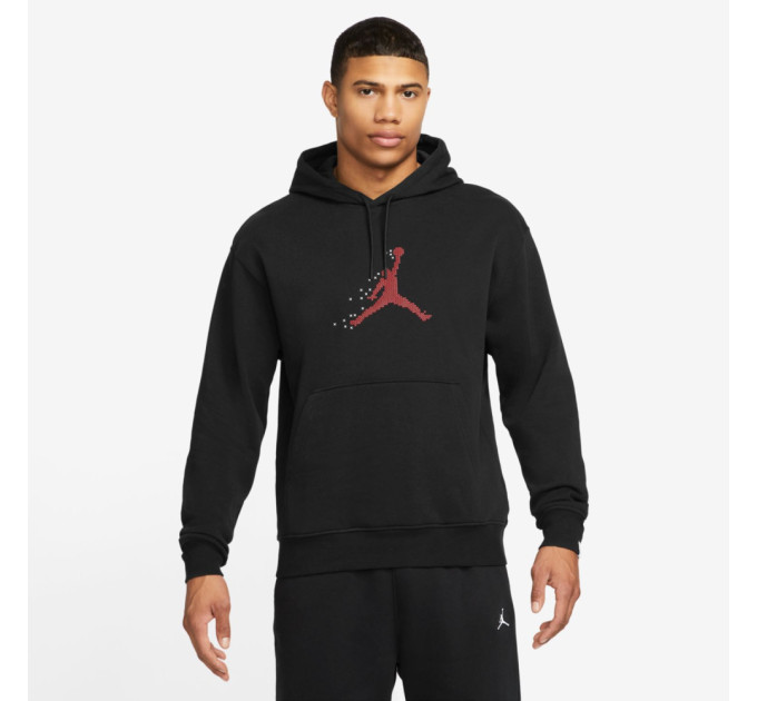 Чоловіче Худі JORDAN M ESS MMBR HLDY FLC PO HD Чорний S (7dFD7465-010 S)