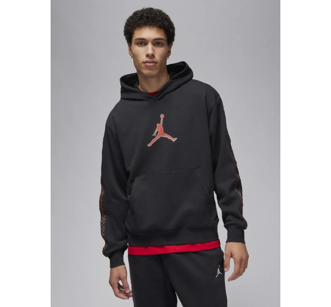 Чоловіче Худі JORDAN M J FLT MVP FLC PO Чорний 2XL (7dFN6352-010 2XL)