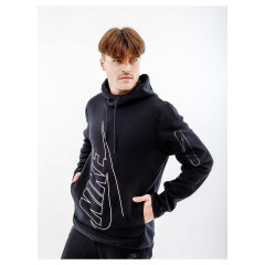 Чоловіче Худі Nike TCH FLC GX PO HOODIE Чорний S (7dDX0577-010 S)