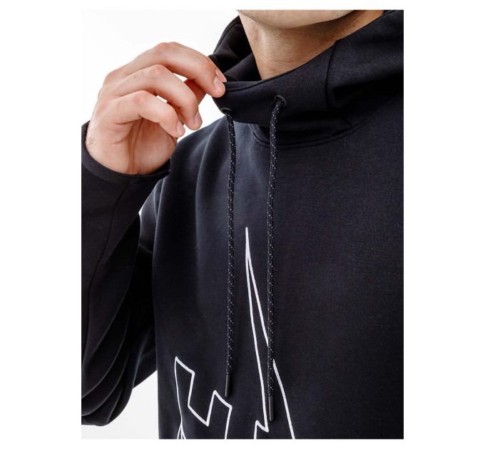 Чоловіче Худі Nike TCH FLC GX PO HOODIE Чорний S (7dDX0577-010 S)