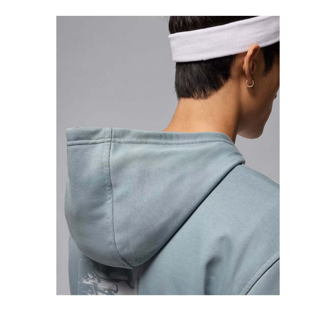 Чоловіче Худі Jordan M DF SPRT CSVR GFX PO Сірий M (7dHQ8661-041 M)