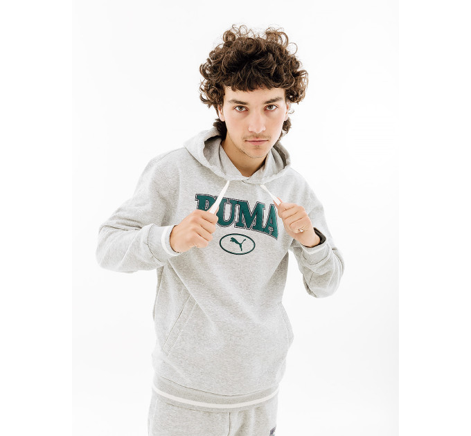 Чоловіче Худі Puma SQUAD Hoodie Сірий L (7d67601704 L)