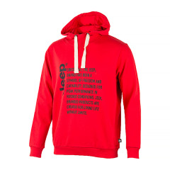 Чоловіче Худі JEEP HOODED SWEATSHIRT Since 1941 Червоний M (O102569-R699 M)