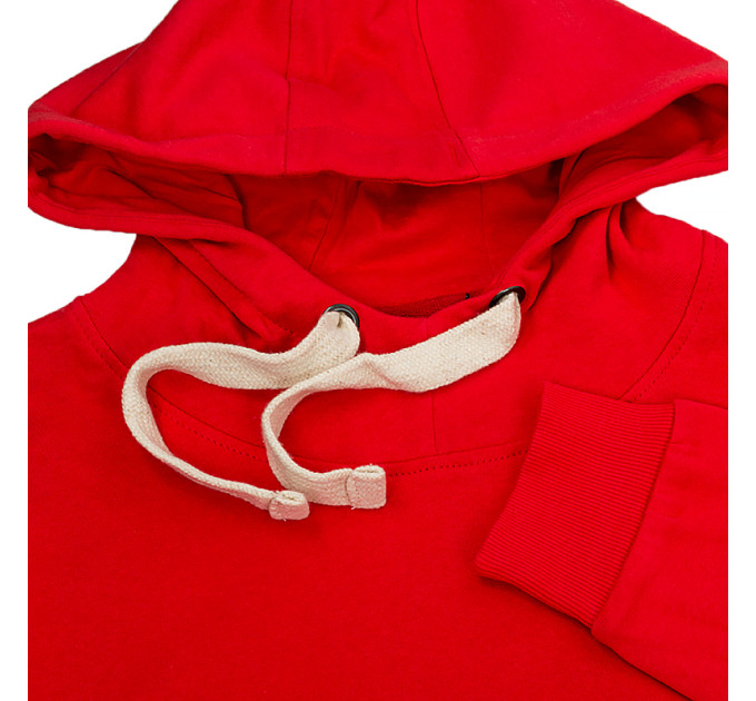 Чоловіче Худі JEEP HOODED SWEATSHIRT Since 1941 Червоний M (O102569-R699 M)