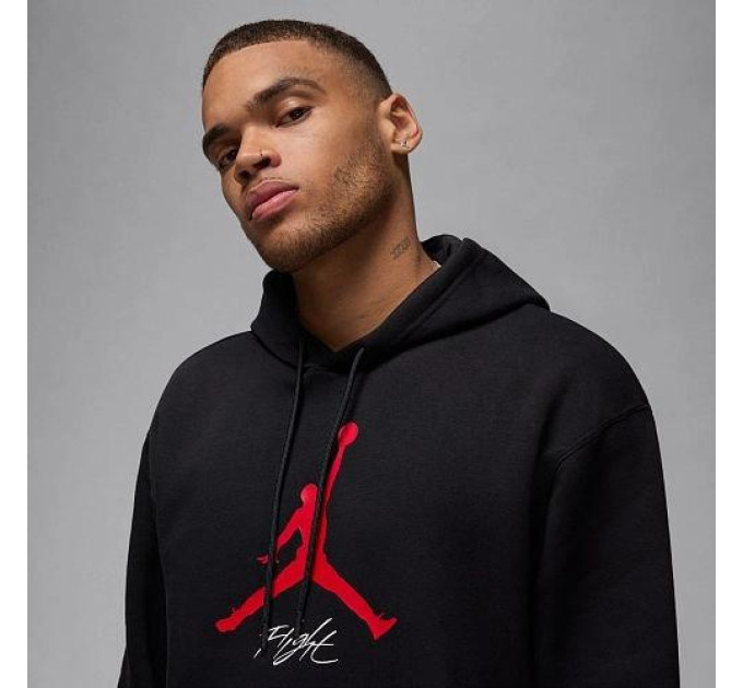 Чоловіче Худі JORDAN M J ESS FLC BASELINE HOODIE Чорний M (7dFD7545-013 M)