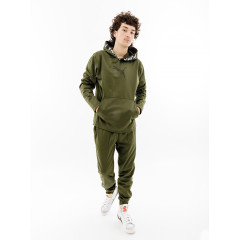 Чоловіче Худі Puma TRAIN PWR FLEECE HOODIE Хакі L (7d52089333 L)