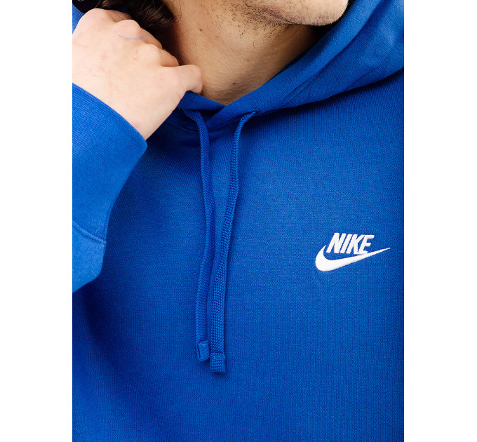 Чоловіче Худі Nike CLUB HOODIE PO BB Синій S (7dBV2654-480 S)