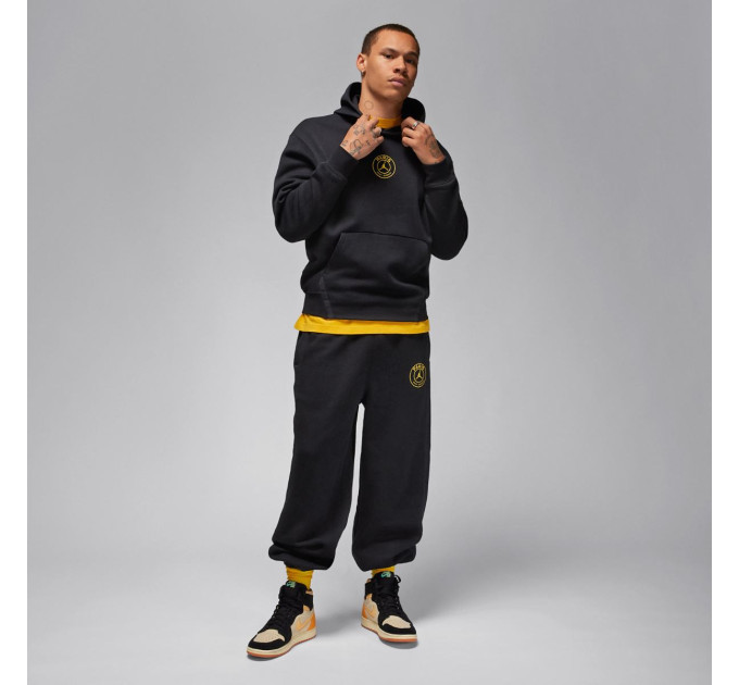 Чоловіче Худі Jordan M Psg Hbr Flc Po Чорний S (7dFN5326-010 S)