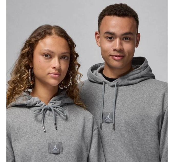 Чоловіче Худі Jordan M J FLT FLC PO Сірий S (7dFV7247-091 S)