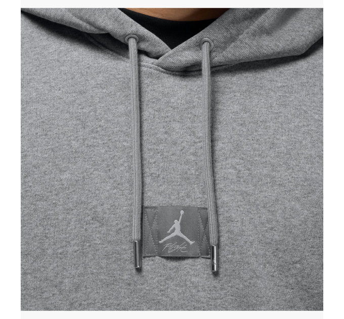 Чоловіче Худі Jordan M J FLT FLC PO Сірий S (7dFV7247-091 S)