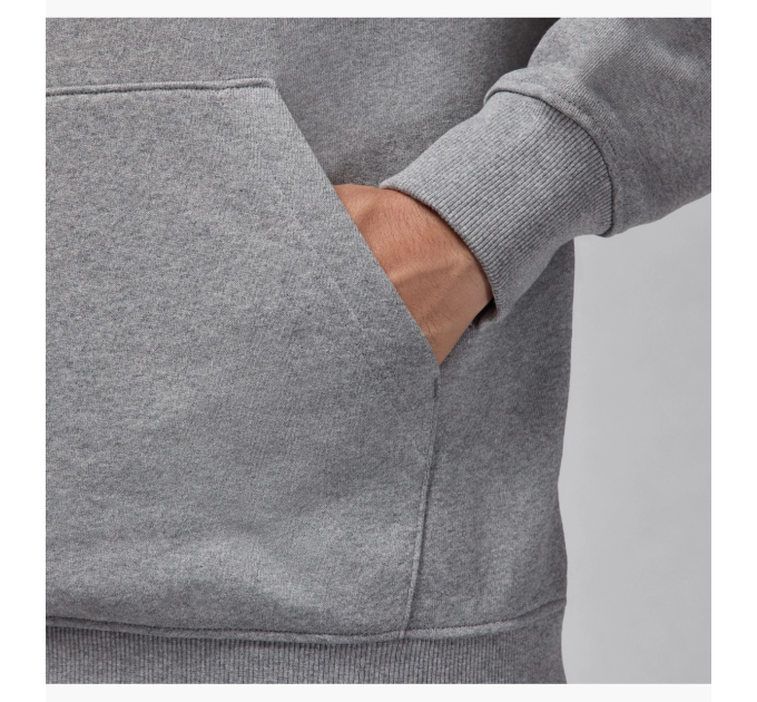 Чоловіче Худі Jordan M J FLT FLC PO Сірий S (7dFV7247-091 S)