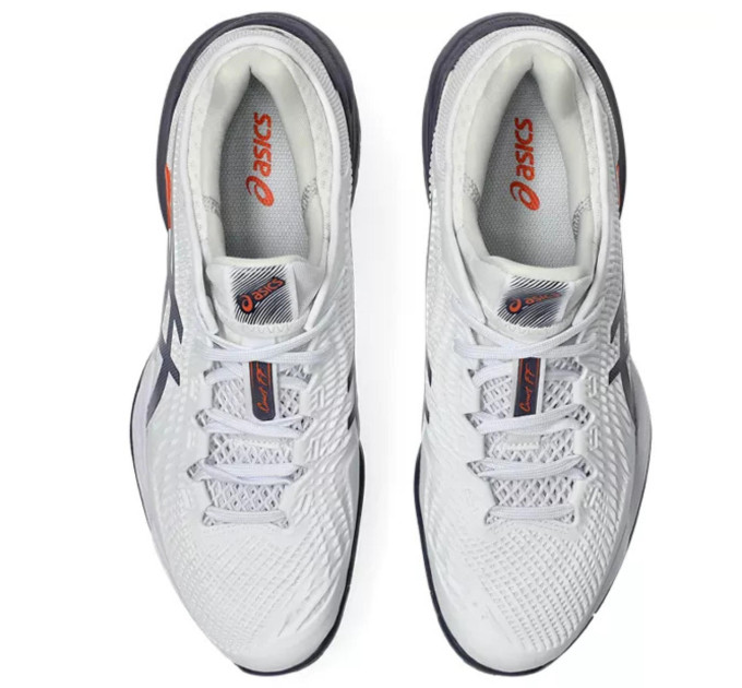 Чоловічі Кросівки Asics Court FF 3 all court Білий Помаранчевий 46.5 (1041A370-104 46.5)