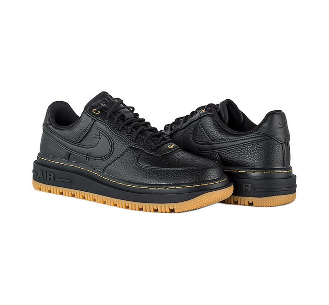 Чоловічі Кросівки Nike AIR FORCE 1 LUXE Чорний 41 (7dDB4109-001 41)