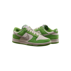 Чоловічі Кросівки Nike Dunk Low Зелений 44.5 (7dDR0156-300 44.5)