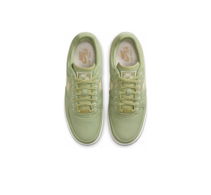 Чоловічі Кросівки Nike AIR FORCE 1 LOW CANVAS Зелений 44 (7dHV1204-300 44)