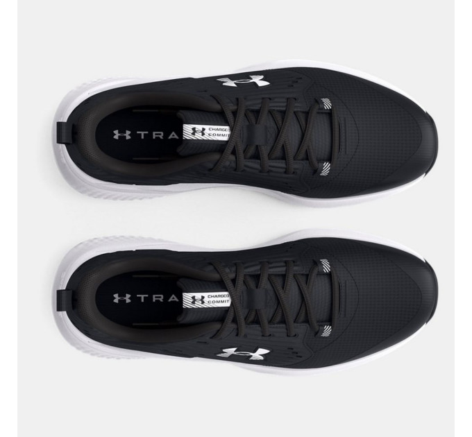 Чоловічі Кросівки Under Armour Charged Commit TR 4 Чорний 45.5 (7d3026017-004 45.5)