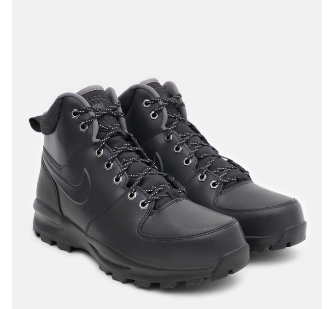 Чоловічі Кросівки NIKE MANOA LEATHER SE Чорний 44.5 (7dDC8892-001 44.5)