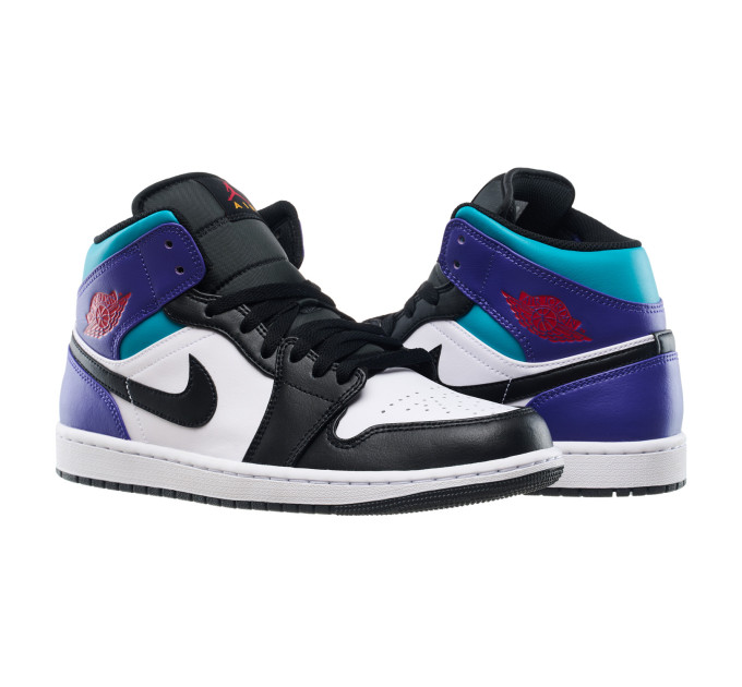 Чоловічі Кросівки Jordan Air 1 Mid Фіолетовий 42.5 (7dDQ8426-154 42.5)
