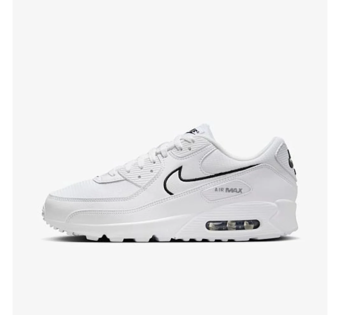 Чоловічі Кросівки Nike AIR MAX 90 Білий 45.5 (7dHF3835-100 45.5)