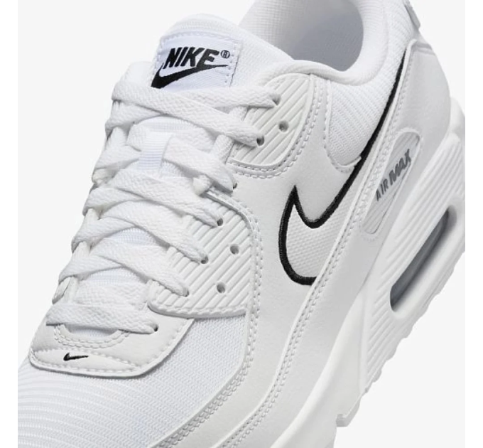 Чоловічі Кросівки Nike AIR MAX 90 Білий 45.5 (7dHF3835-100 45.5)