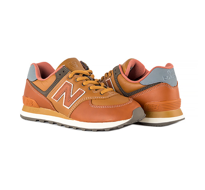 Чоловічі Кросівки New Balance 574 Коричневий 42 (ML574OMA 42)