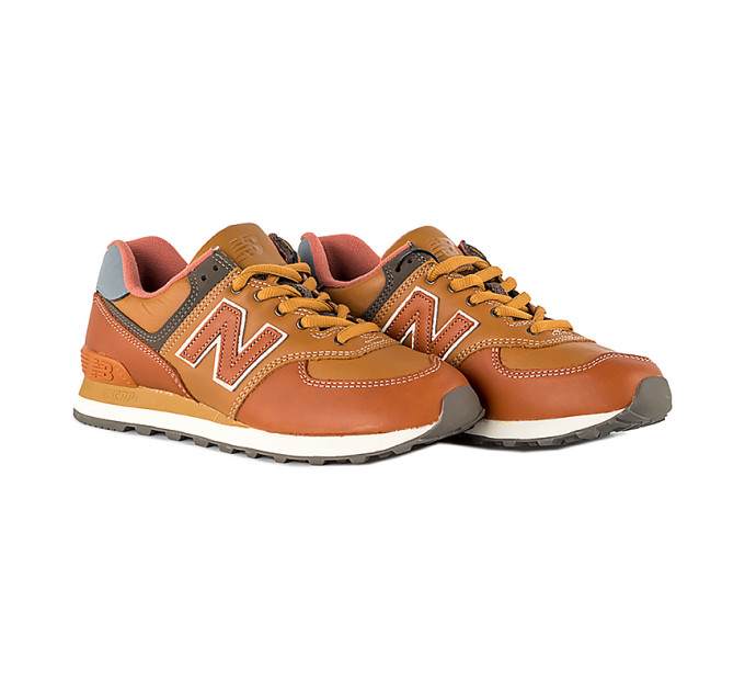 Чоловічі Кросівки New Balance 574 Коричневий 42 (ML574OMA 42)