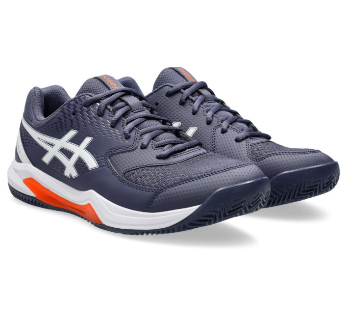 Чоловічі кросівки Asics Gel-Dedicate 8 clay Білий Темно-синій 43.5 (1041A448-500 43.5)