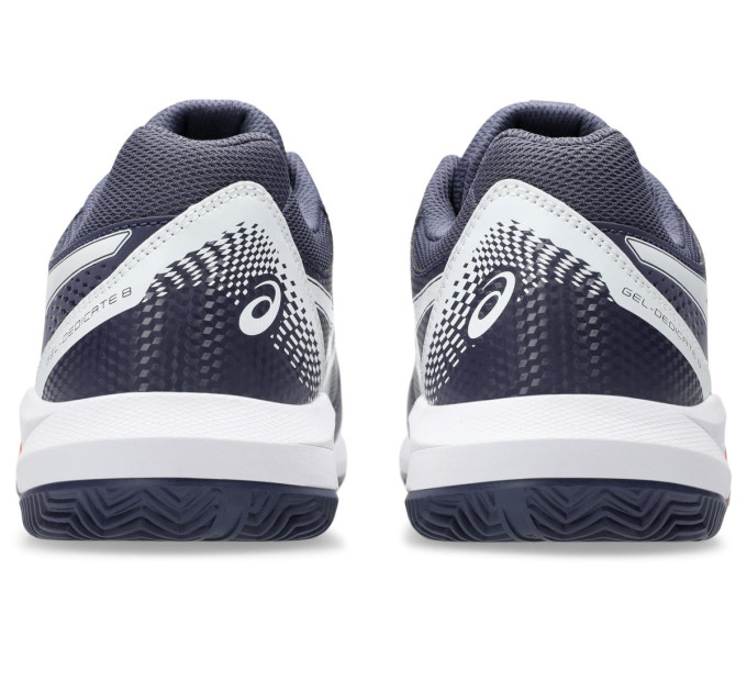Чоловічі кросівки Asics Gel-Dedicate 8 clay Білий Темно-синій 43.5 (1041A448-500 43.5)
