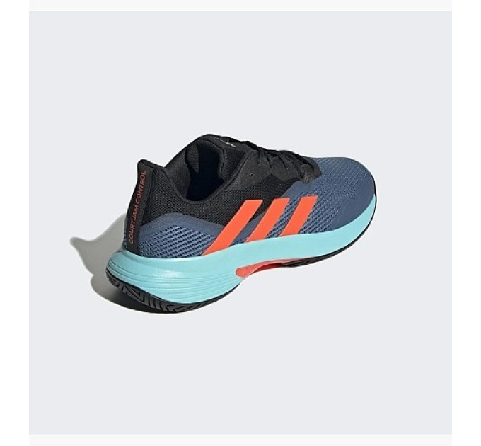 Кросівки чол. Adidas Courtjam блакитний,синій,помаранчевий UK8.5 (42.5) GW2987 42.5