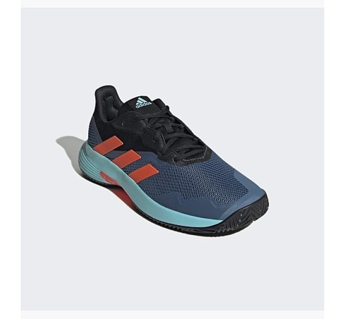 Кросівки чол. Adidas Courtjam блакитний,синій,помаранчевий UK8.5 (42.5) GW2987 42.5