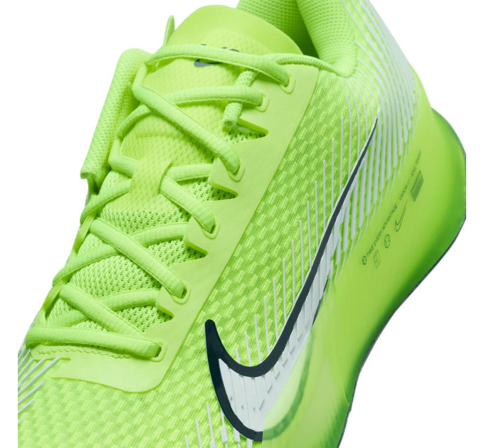 Чоловічі Кросівки Nike ZOOM VAPOR 11 HC Салатовий 45 (DR6966-700 45)