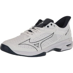 Чоловічі кросівки MIZUNO WAVE EXCEED TOUR4 CC білий/чорний/сірий (45) UK10.5 61GC2077-09 45