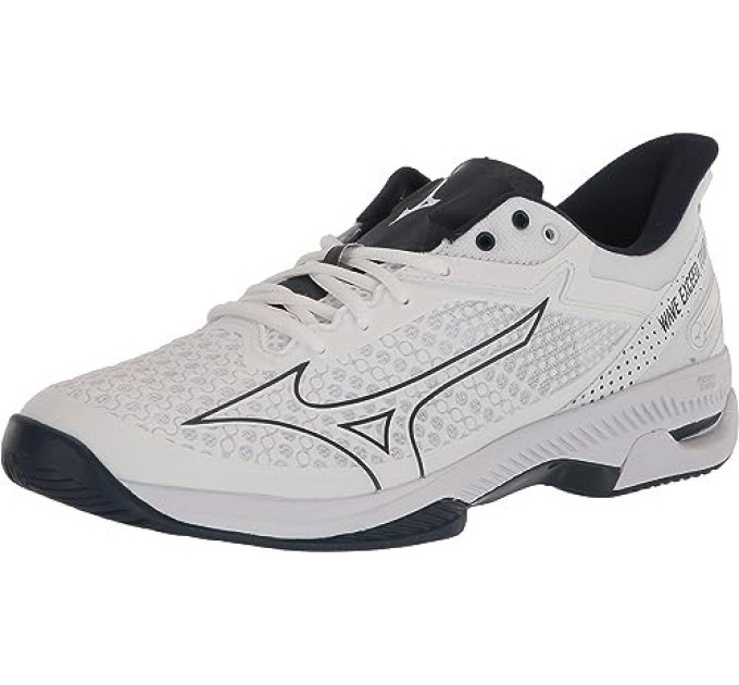 Чоловічі кросівки MIZUNO WAVE EXCEED TOUR4 CC білий/чорний/сірий (45) UK10.5 61GC2077-09 45 Чоловічі кросівки MIZUNO WAVE EXCEED TOUR4 CC білий/чорний/сірий (45) UK10.5 61GC2077-09 45