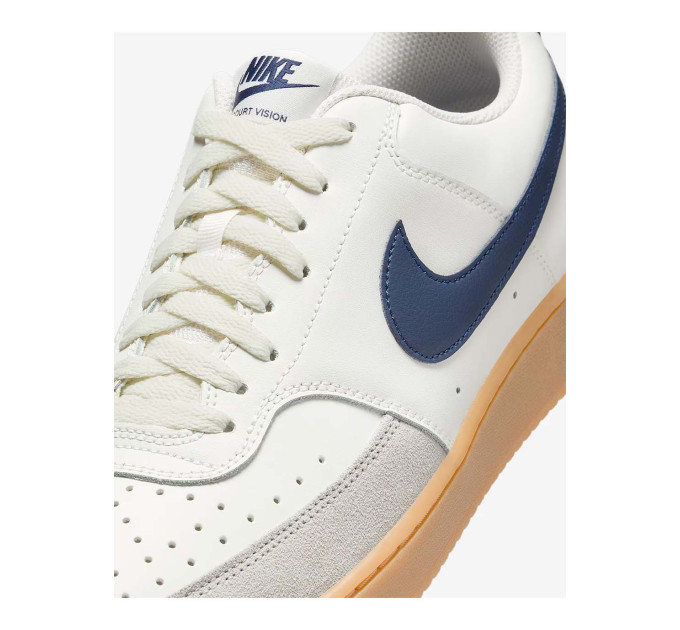 Чоловічі Кросівки Nike COURT VISION LO Білий 46 (7dHF1068-133 46)