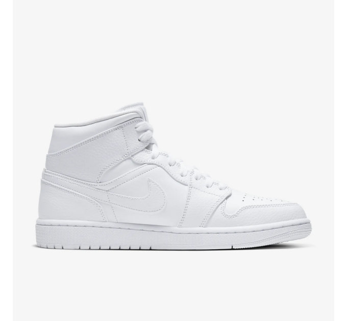 Чоловічі Кросівки Air Jordan 1 Mid Білий 40 (7d554724-130 40)