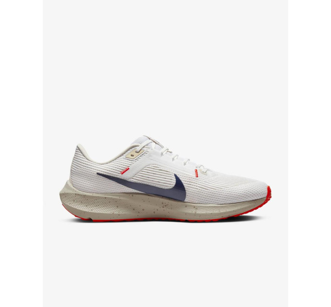 Чоловічі Кросівки бігові Nike Pegasus 40 Білий 46 (7dDV3853-100 46)