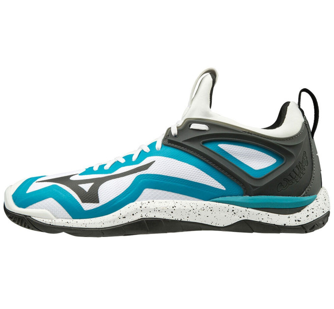 Кросівки чол. Mizuno WAVE MIRAGE 3 - білий/чорний/синий (40.5) UK7 X1GA1950-85 40.5