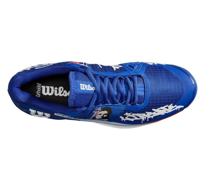 Чоловічі кросівки для тенісу Wilson RUSH PRO 4.0 HOPE1393_PAR Синій 40,5 (WRS331510 40,5)