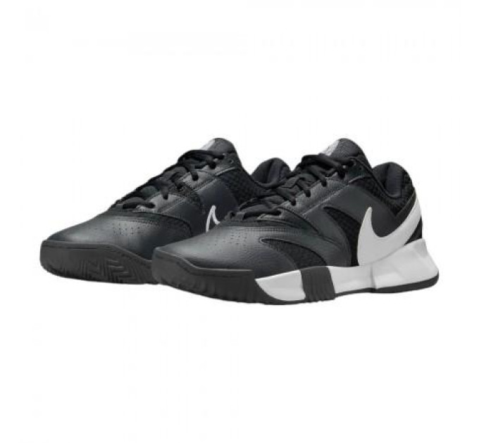 Чоловічі кросівки для тенісу Nike Court Lite 4 Чорний 36 (FN0530-001 36)