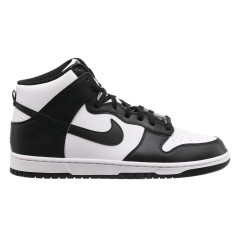 Чоловічі Кросівки Nike dunk hi retro Чорний Білий 45 (7dDD1399-105 45)