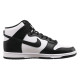 Чоловічі Кросівки Nike dunk hi retro Чорний Білий 45 (7dDD1399-105 45)