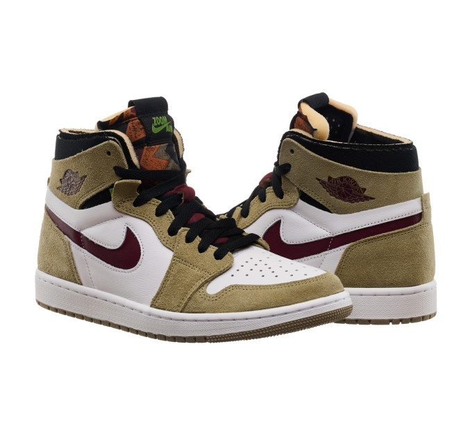 Чоловічі Кросівки JORDAN AIR 1 ZOOM AIR CMFT Різнокольоровий 44 (7dCT0978-203 44)