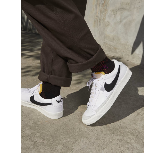 Чоловічі Кросівки Nike Blazer Low '77 Vintage Білий 43 (DA6364-101 43)