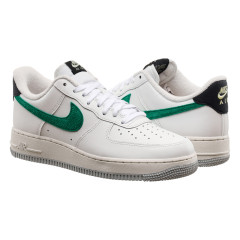 Чоловічі Кросівки Nike Air Force 1 07 Білий Зелений 45.5 (7dDR8593-100 45.5)