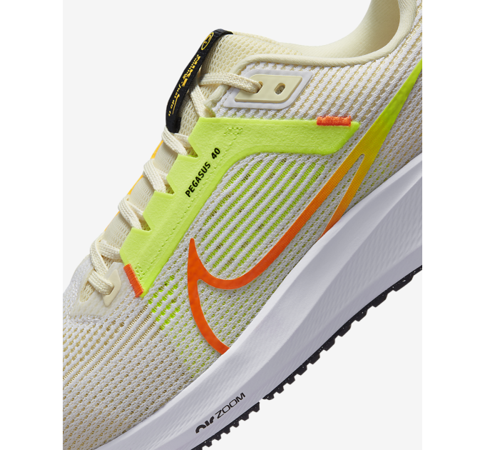 Чоловічі Кросівки бігові Nike Pegasus 40 Жовтий 40 (7dDV3853-101 40)