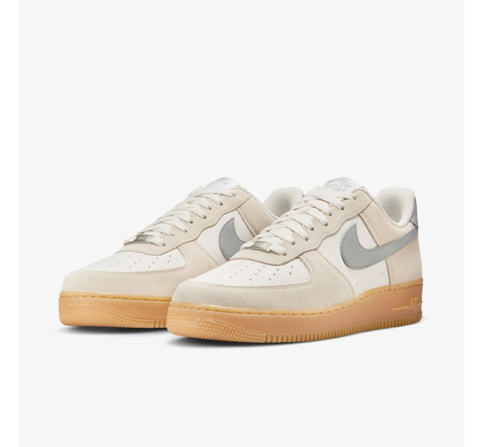 Чоловічі Кросівки Nike AIR FORCE 1 07 LV8 Бежевий 41 (7dFQ8714-002 41)