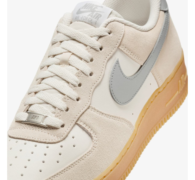 Чоловічі Кросівки Nike AIR FORCE 1 07 LV8 Бежевий 41 (7dFQ8714-002 41)
