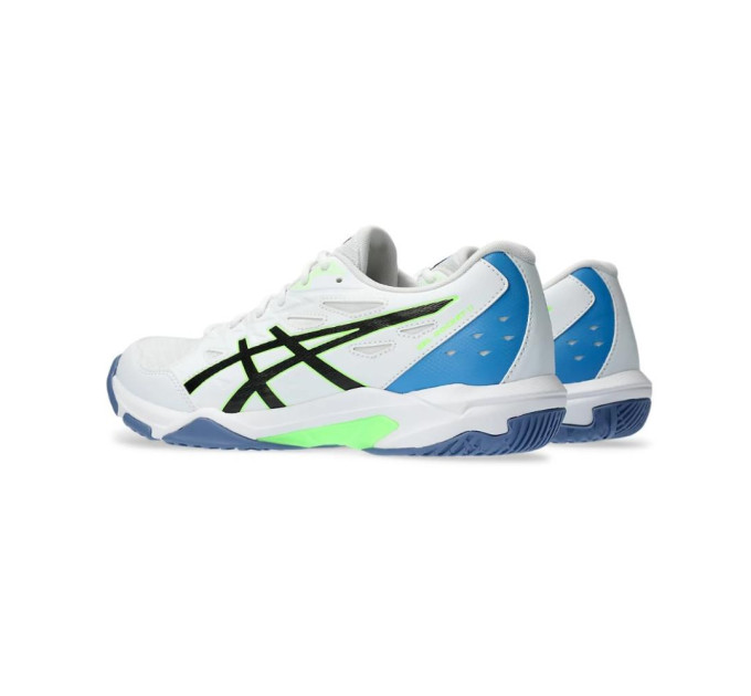 Чоловічі Кросівки для сквошу Asics Gel-Rocket 11 Білий Чорний 46 (1071A091-102 46)