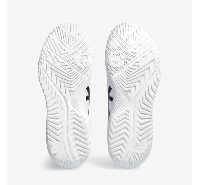 Чоловічі кросівки для сквошу Asics Gel-Dedicate 8 all court Білий Чорний 44.5 (1041A408-101 44.5)
